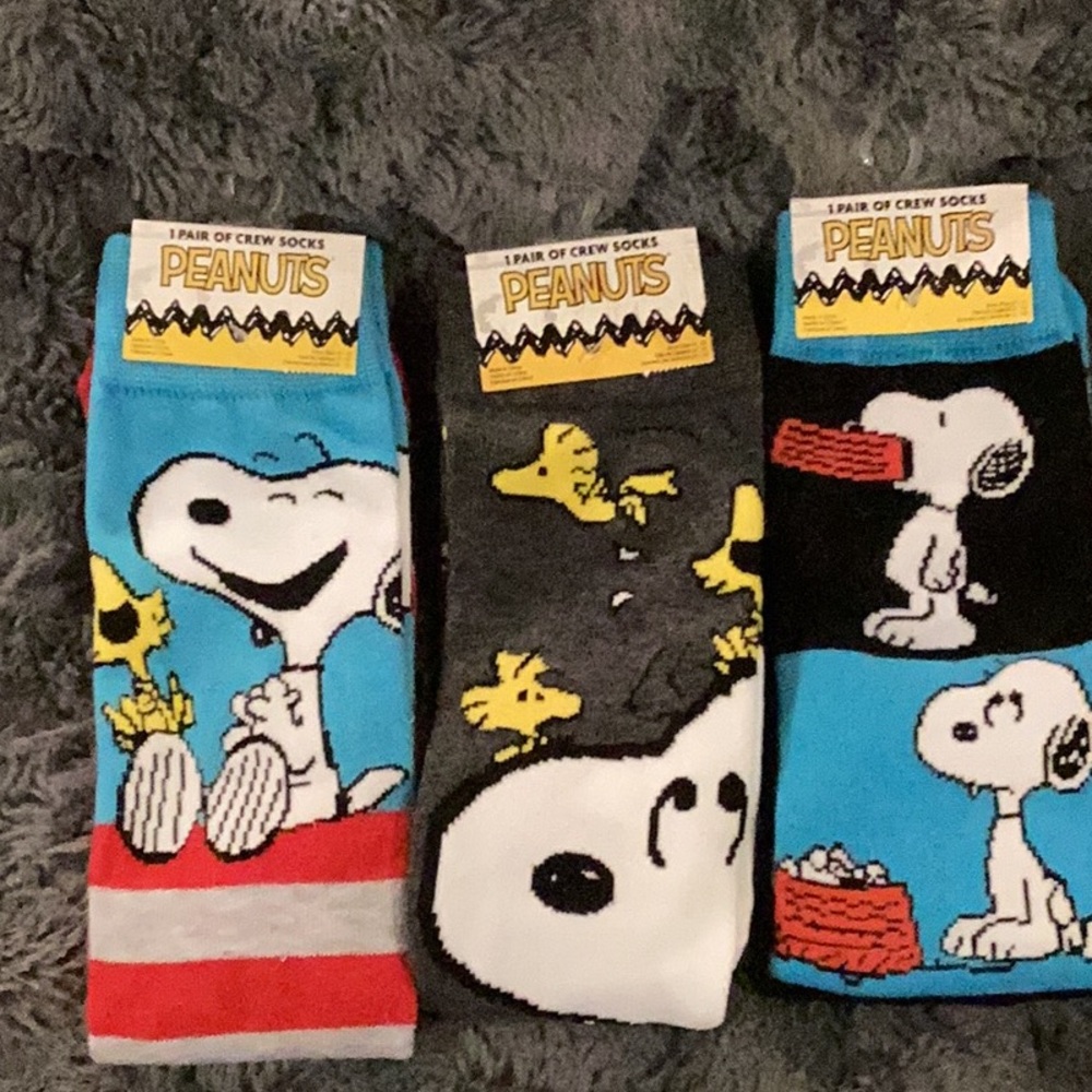Peanuts Snoopy Crew Socks Set